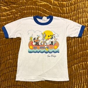 Kids Looney Tunes Graphic Ringer Tee